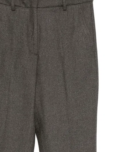 Incotex Tailored Trousers With Pockets And Loops In Gray