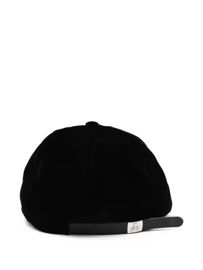 Mastermind Japan Skull-embroidered Cap In Black