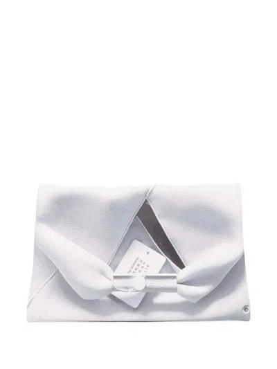 Mm6 Maison Margiela Japanese Medium Clutch In White