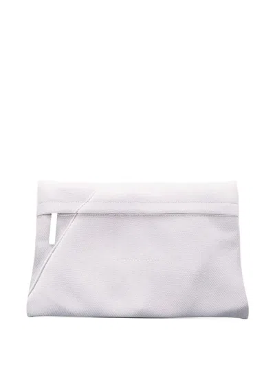 Mm6 Maison Margiela Japanese Medium Clutch In White