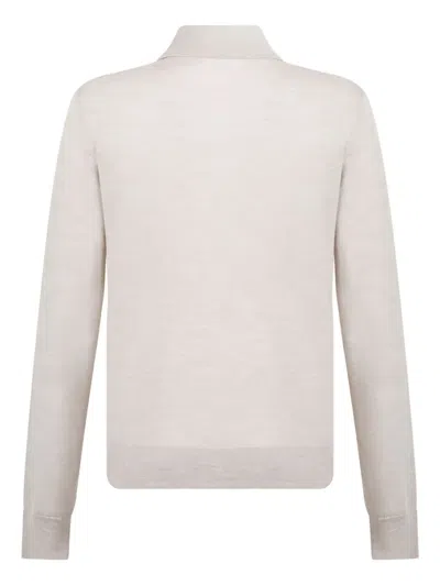 P.a.r.o.s.h Buttoned Patch-pocket Cardigan In Neutral