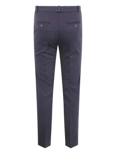 Kiltie Costes Straight Trousers In Blue