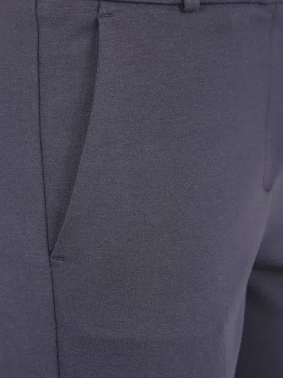 Kiltie Costes Straight Trousers In Blue