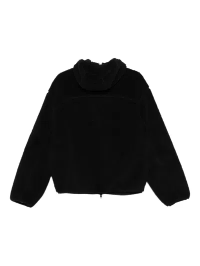 Kenzo Boke Flower 2.0 Zip-up Fleece Hoodie In Black