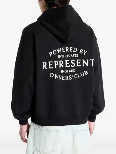 Represent Owners Club Stamp Zip-up Hoodie In Multi