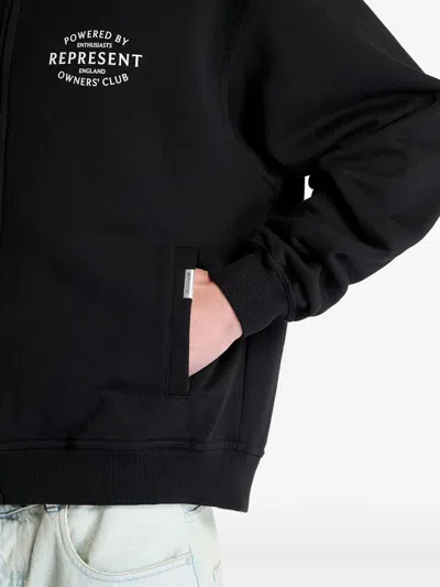 Represent Owners Club Stamp Zip-up Hoodie In Multi