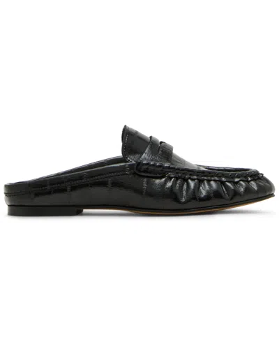 Steve Madden Rafe Loafer Mule In Black