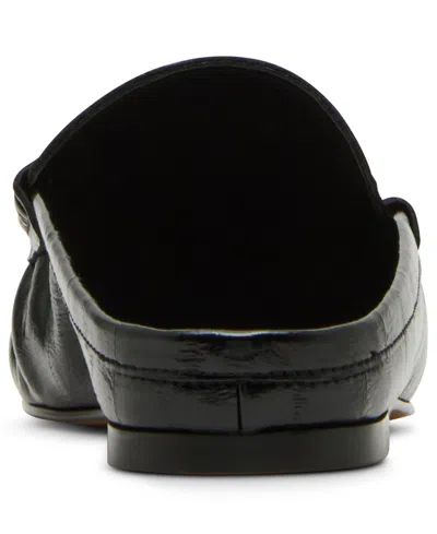 Steve Madden Rafe Loafer Mule In Black
