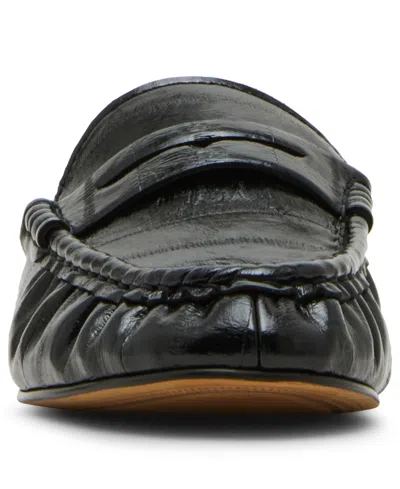 Steve Madden Rafe Loafer Mule In Black