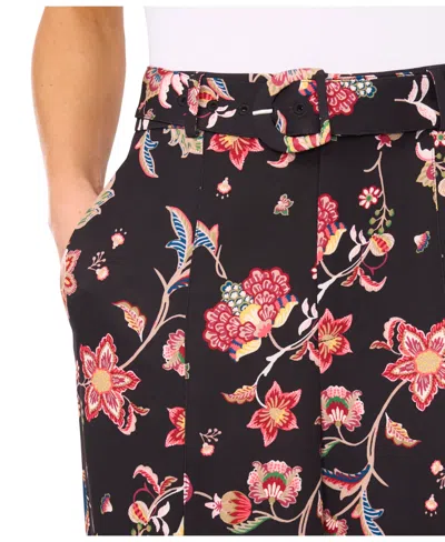 Cece Straight Leg High Waisted Pant In Black