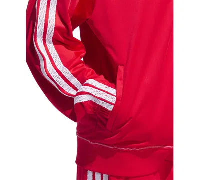 Adidas Originals Adidas Women's Originals Primeblue Sst Track Jacket In Red
