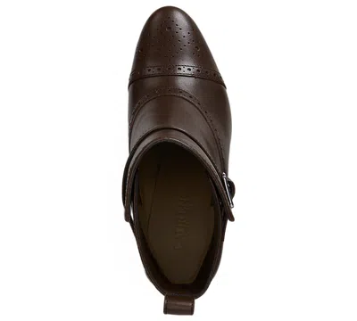 Ralph Lauren Women's Mckinsey Dress Booties In Brown