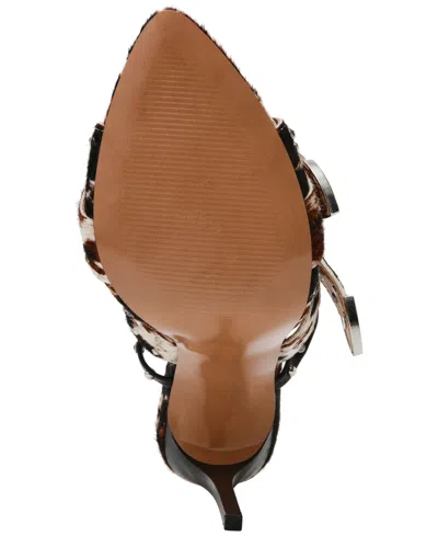 Steve Madden Saddle Embellished Ankle Strap Sandal In Multi