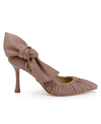 Badgley Mischka Women's Vanesa Jersey Knit Pumps In Pink