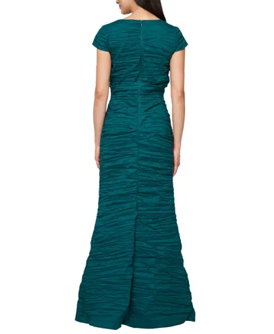 Alex Evenings 8266711 Long Formal Petite Evening Dress In Green