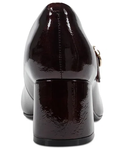 Rockport Women's Xena Block Heel Mary Jane Dress Pumps In Brown