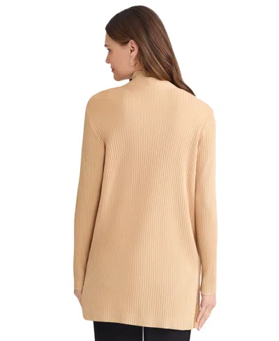 Jones New York Petite Sutton Open-front Cardigan In Neutral