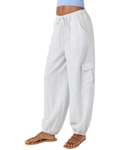 O'neill Juniors' Kimmie Pull-on Cargo Pants In Blue