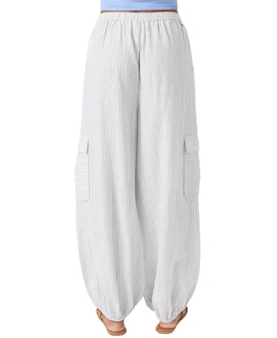 O'neill Juniors' Kimmie Pull-on Cargo Pants In Blue