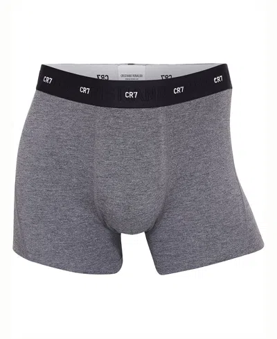 Cr7 Men's Viscose From Bamboo Blend Trunks, Pack Of 3
