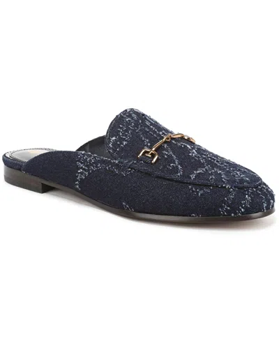 Sam Edelman Women's Linnie Tailored Mules In Blue