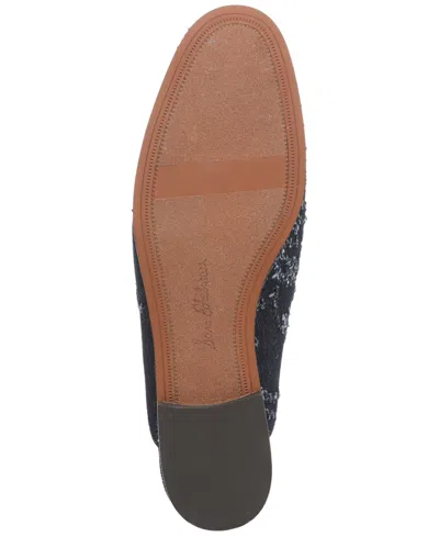 Sam Edelman Women's Linnie Tailored Mules In Blue