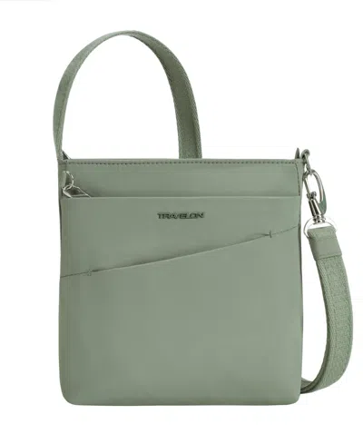 Travelon Anti-theft Roam Small Crossbody In Green