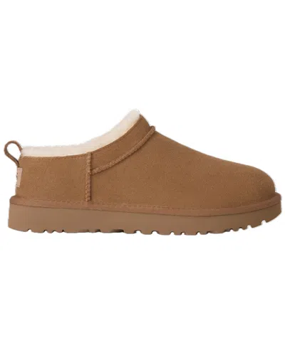 Ugg Suede Classic Micro Boots In Brown