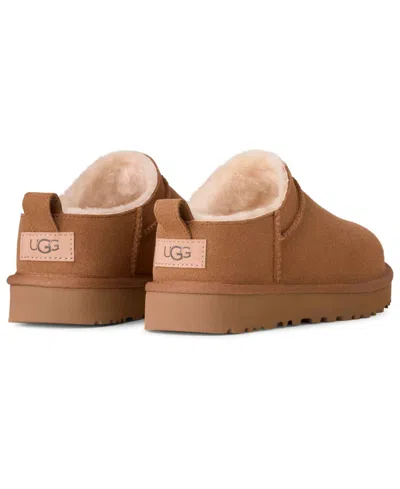 Ugg Suede Classic Micro Boots In Brown