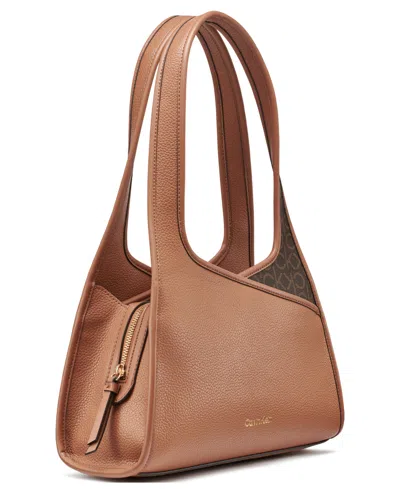 Calvin Klein Lyla Signature-blocked Shoulder