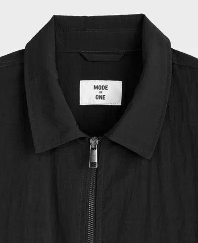 Mode Of One Men's Coaches Jacket, Macy's Exclusive In Black