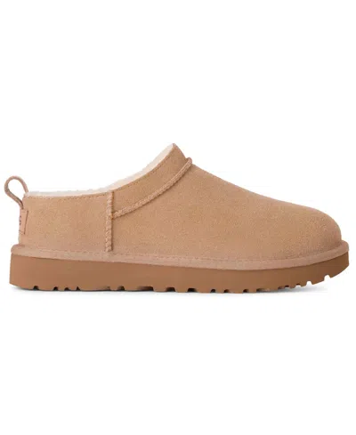 Ugg Suede Classic Micro Boots In Nude