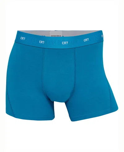 Cr7 Men's Viscose From Bamboo Blend Trunks, Pack Of 3