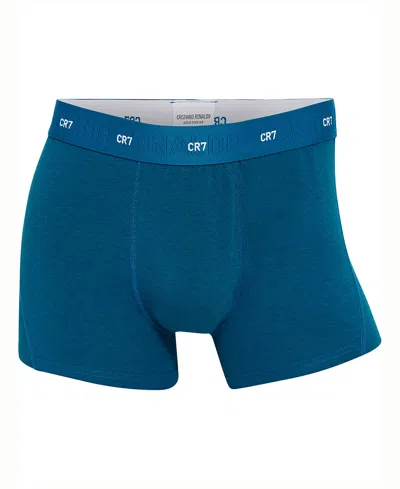 Cr7 Men's Viscose From Bamboo Blend Trunks, Pack Of 3