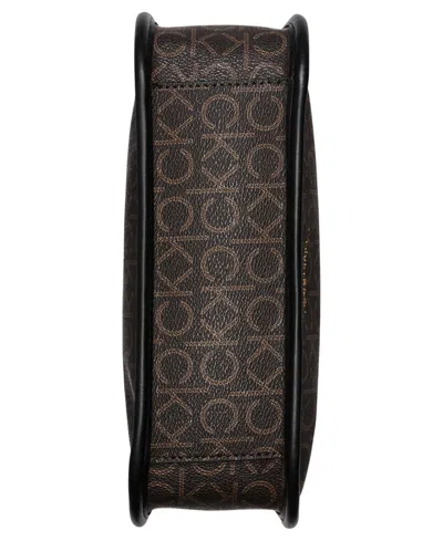 Calvin Klein Lyla Signature Adjustable Crossbody With Web Strap