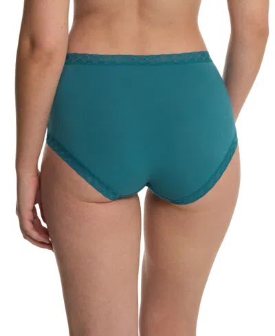 Natori Bliss Full Briefs In Green