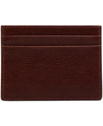 Ted Baker Pebble Cognac Leather Wallet In Brown