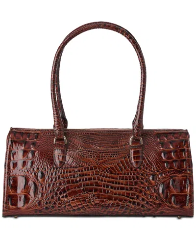 Brahmin Sophia Large Melbourne Satchel Bag In Brown