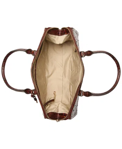 Brahmin Sophia Large Melbourne Satchel Bag In Brown