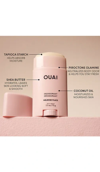 Ouai Melrose Place Aluminum-free Deodorant In Transparent