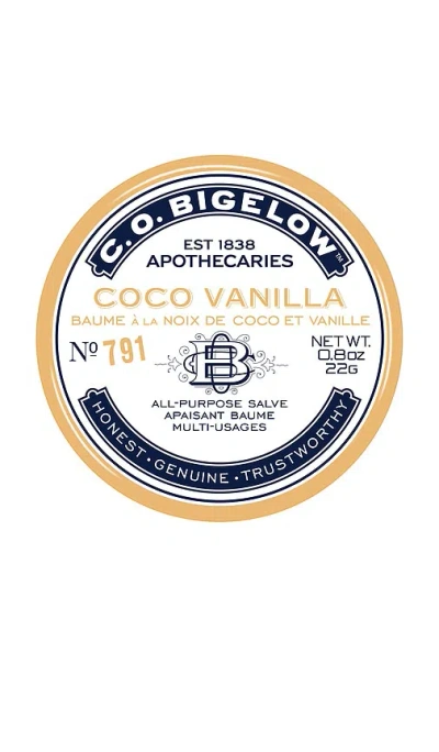 C.o. Bigelow Coco Vanilla Salve Tin