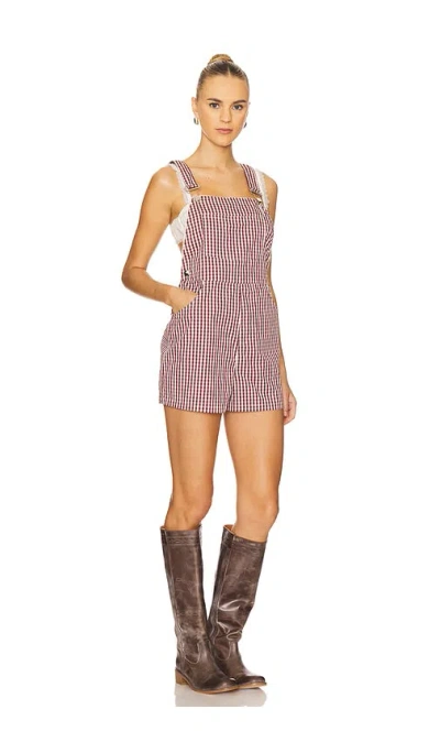 Weworewhat Basic Short Overall In Multi