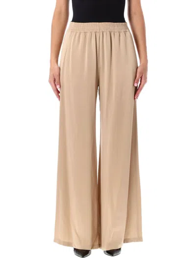 Fabiana Filippi Amelia Envers Satin Trousers In Neutral