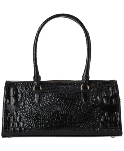 Brahmin Sophia Large Melbourne Satchel Bag In Black