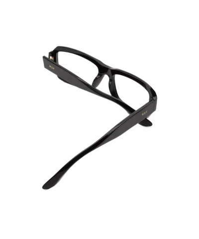 Retrosuperfuture Geometric Frame Plain Mirror In Black