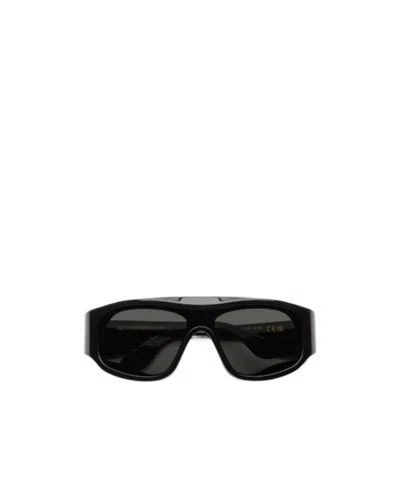 Retrosuperfuture Geometric Frame Sunglasses In Black