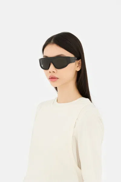 Retrosuperfuture Geometric Frame Sunglasses In Black
