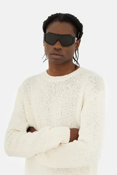 Retrosuperfuture Geometric Frame Sunglasses In Black