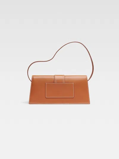 Jacquemus Brown Leather Handbag In Brown