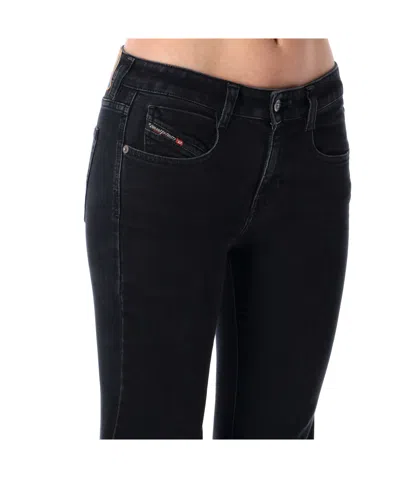 Diesel Flare Jeans In Black